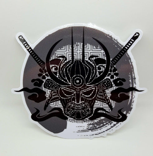 Samurai Enso Circle Sticker , Sticker - A Vol d'Oiseau, A Vol d'Oiseau
 - 1