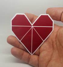 Load image into Gallery viewer, Origami Heart , Sticker - A Vol d&#39;Oiseau, A Vol d&#39;Oiseau
 - 2