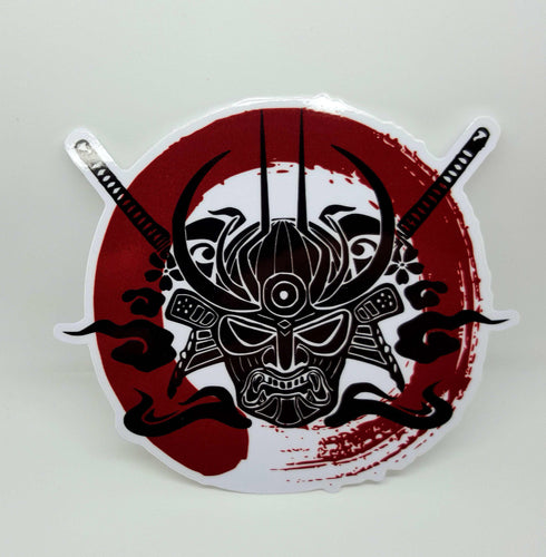 Samurai Enso Blood Circle Sticker , Sticker - A Vol d'Oiseau, A Vol d'Oiseau
 - 1