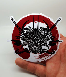 Samurai Enso Blood Circle Sticker , Sticker - A Vol d'Oiseau, A Vol d'Oiseau
 - 2