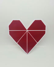 Load image into Gallery viewer, Origami Heart , Sticker - A Vol d&#39;Oiseau, A Vol d&#39;Oiseau
 - 1