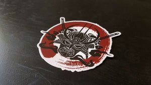 Samurai Enso Blood Circle Sticker , Sticker - A Vol d'Oiseau, A Vol d'Oiseau
 - 3