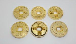 Japanese Style Coins (Set of 6) , coin - A Vol d'Oiseau, A Vol d'Oiseau
 - 4